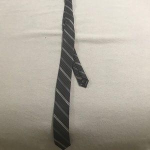 Express Silk Skinny Tie - Striped